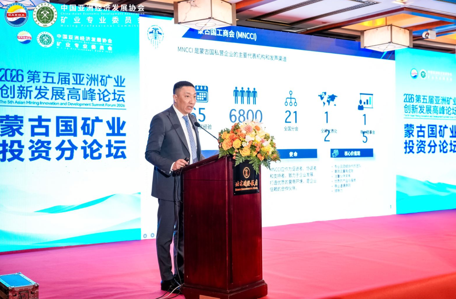 Investment climate presented at Asian Forum